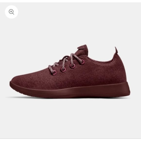 allbirds Shoes - Allbirds Burgundy Wool Womens Light Weight Running Shoes Sneakers 9
